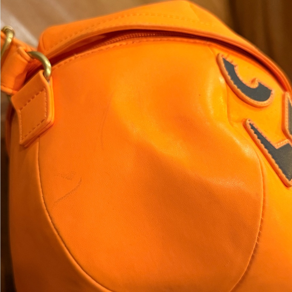 Loungefly Mcdonalds Orange Pumpkin bucket Crossbody Bag - Picture 8 of 8